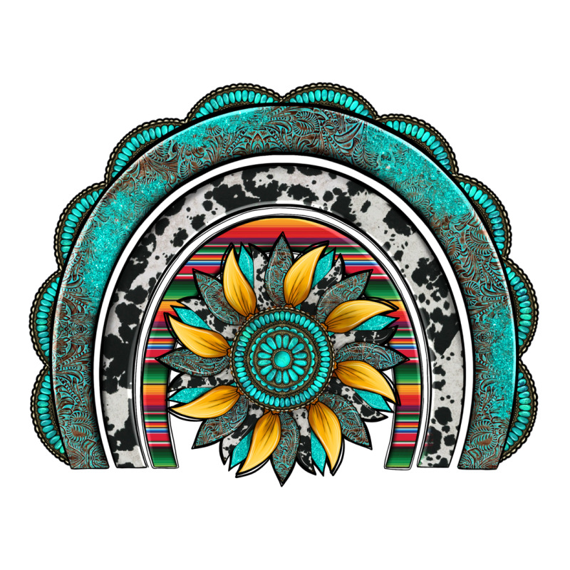 Gemstone Sunflower  Rainbow Premium Tee by Artiststas | Teevron