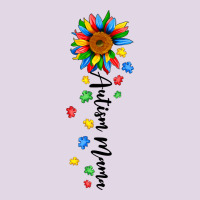 Autism Mama Sunflower Black Classic Tee | Teevron