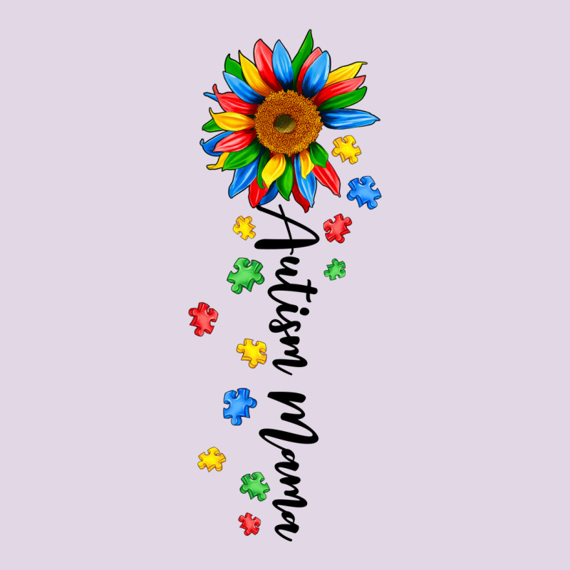 Autism Mama Sunflower Black Classic Tee by JahusDesignShop | Teevron