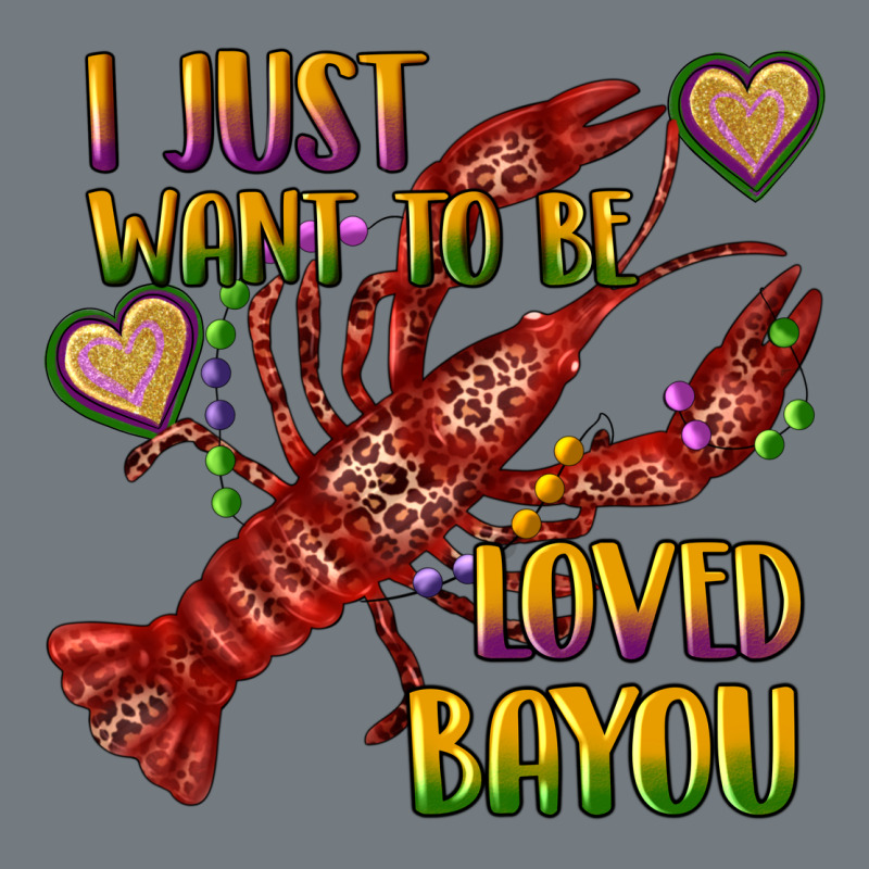Mardi Gras I Just Want To Be Loved Bayou Crawfish Heavyweight Sweatshirt by RanaPortraitStore | Teevron