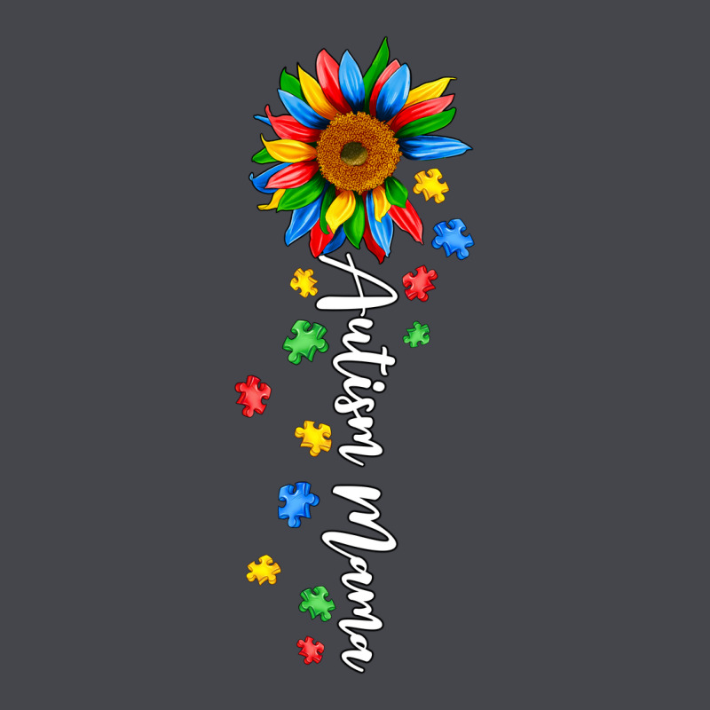 Autism Mama Sunflower White Classic Tee by JahusDesignShop | Teevron