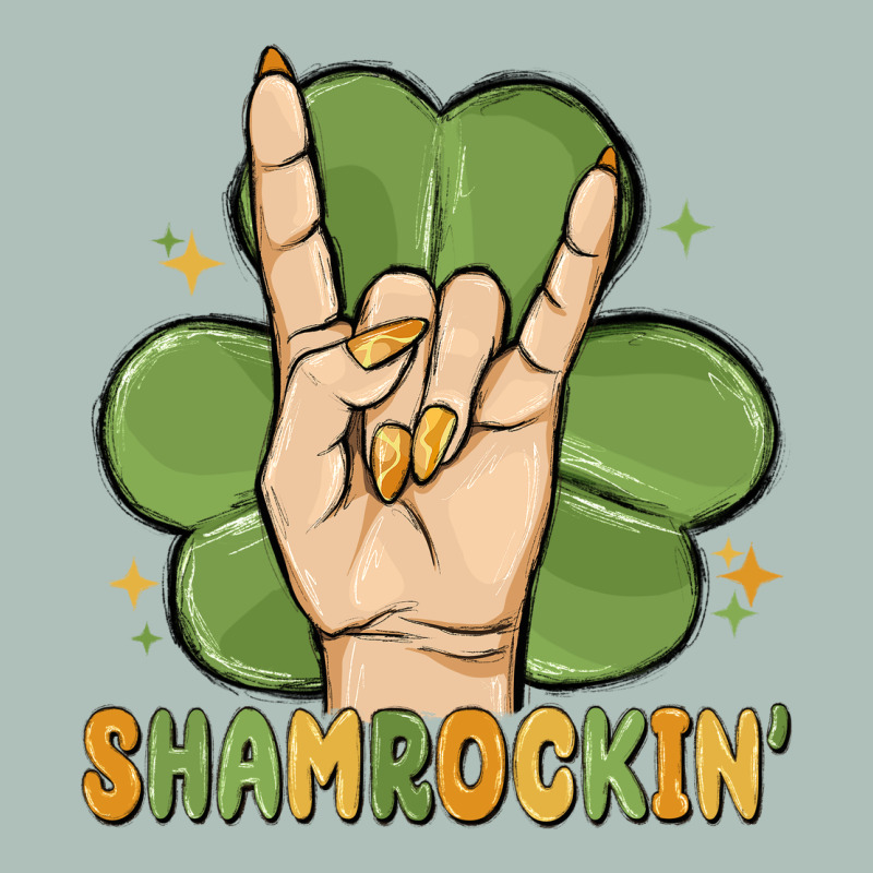 St. Patrick's Day Shamrockin' Heavyweight Hoodie by MaliasSmallBusiness | Teevron