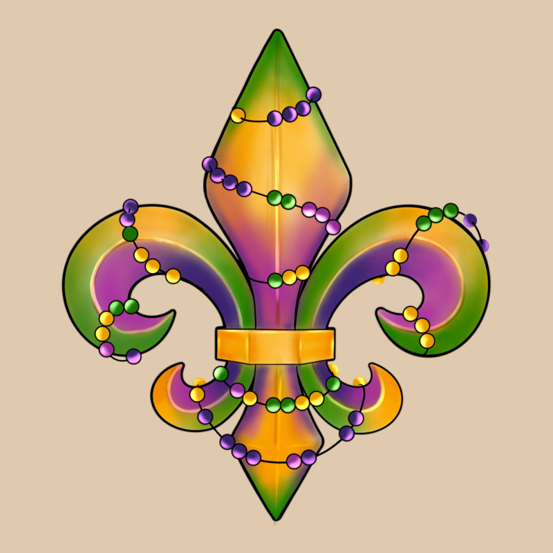 Mardi Gras Fleur De Lis Heavyweight Sweatshirt by RanaPortraitStore | Teevron
