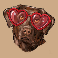 Labrador Retriever With Love Glass Vintage Hoodie | Teevron