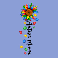 Autism Mama Sunflower Black Long Sleeve Tee | Teevron