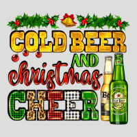 Cold Beer And Christmas Cheer With Beer Bottles Zipper Hoodie | Teevron