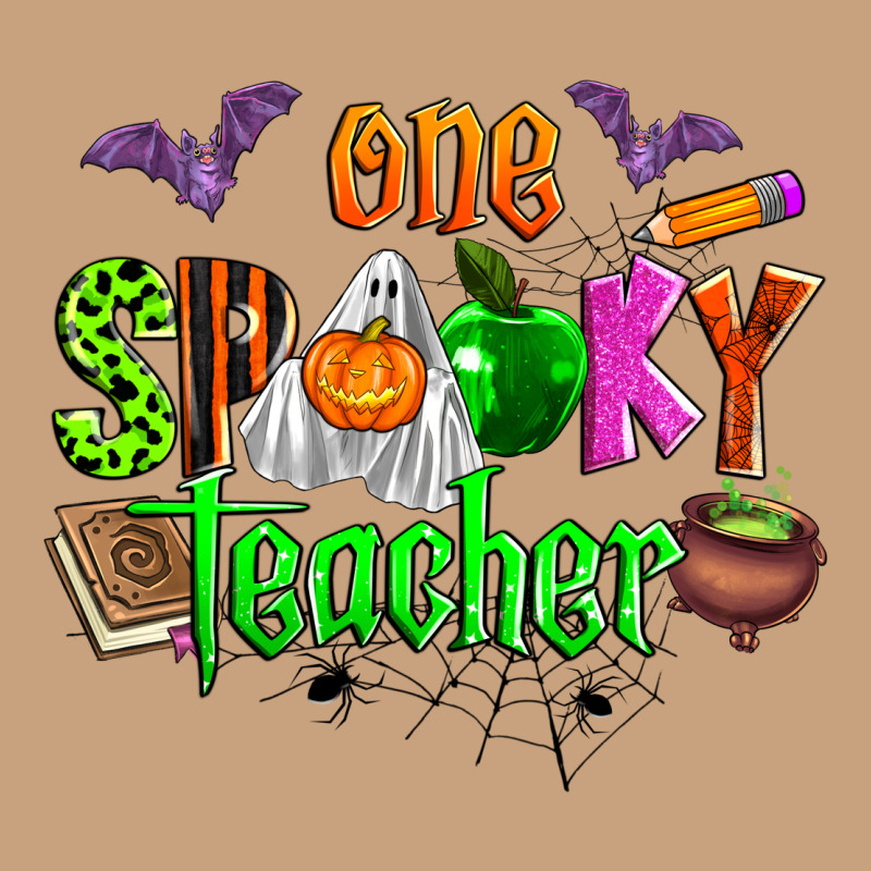 One Spooky Teacher Vintage Tee by Zillion Design Studio | Teevron