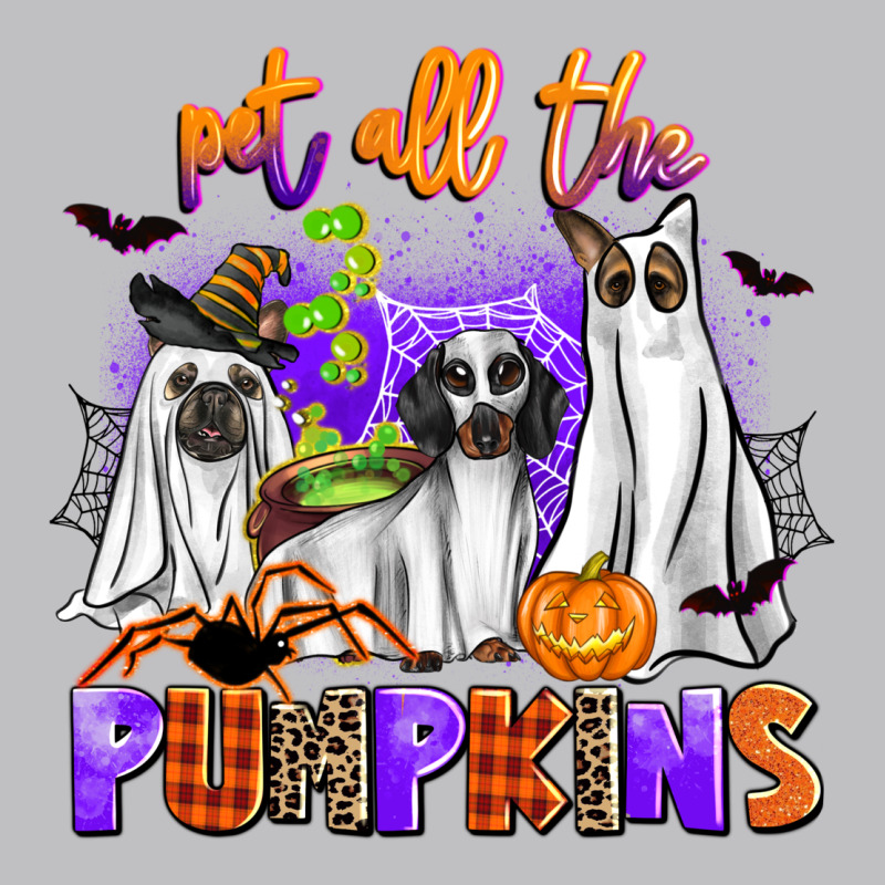 Pet All The Pupkins Long Sleeve Tee by AdoDesignShop | Teevron