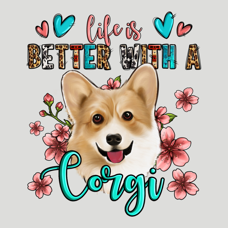 Life Is Better With A Corgi Zipper Hoodie by Jasminsmagicworld | Teevron
