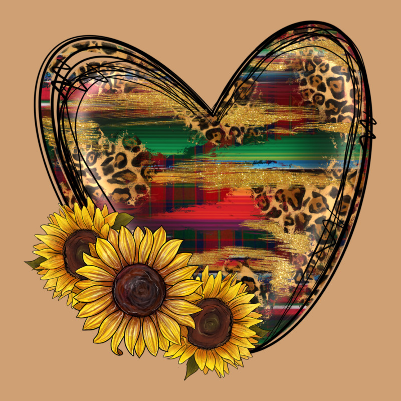 Western Sunflowers Heart Vintage Tee by RanaPortraitStore | Teevron