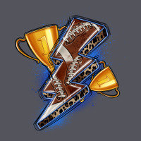 Football Lightning Bolt Vintage Hoodie | Teevron
