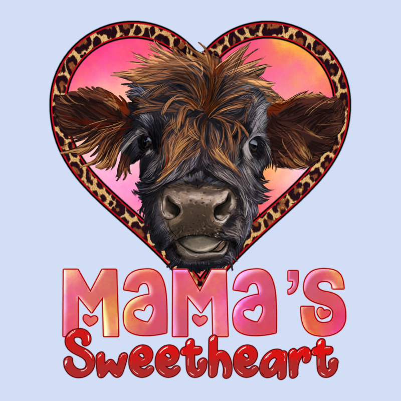Mama's Sweetheart Highland Calf Urban Hoodie by RanaPortraitStore | Teevron