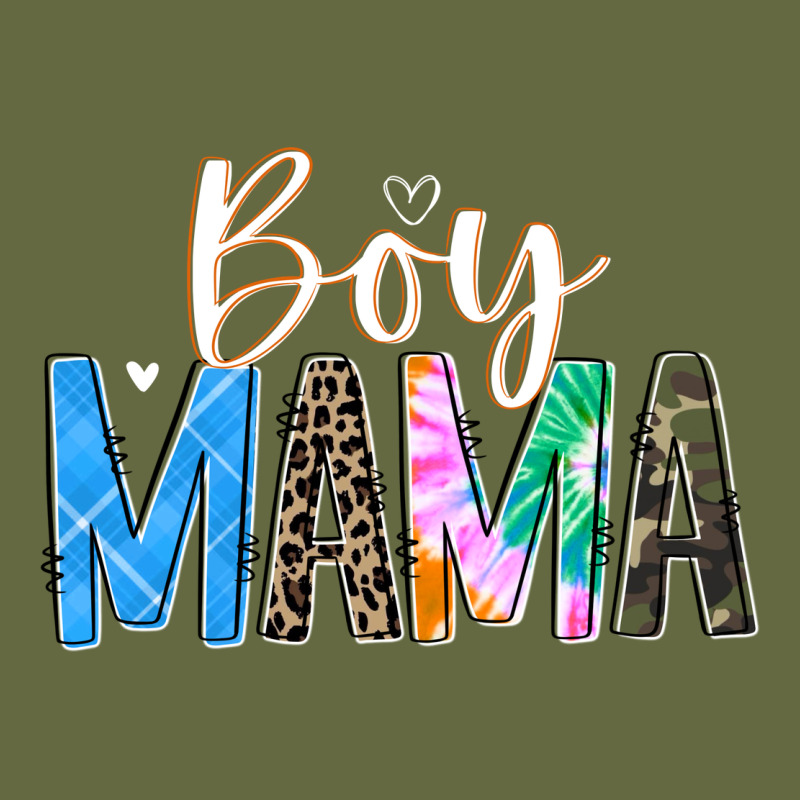 Boy Mama  Black Long Sleeve Tee by JahusDesignShop | Teevron