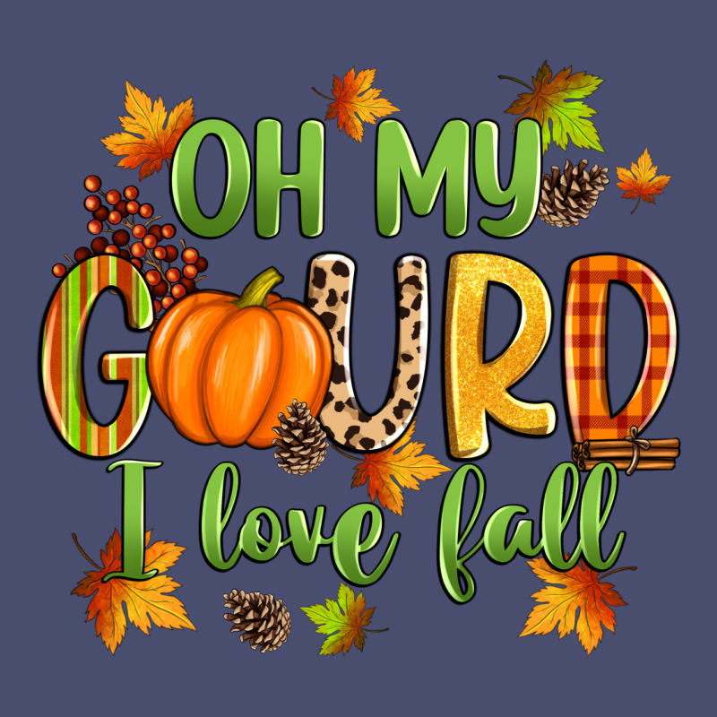 Oh My Gourd I Love Fall Vintage Tee by Zillion Design Studio | Teevron