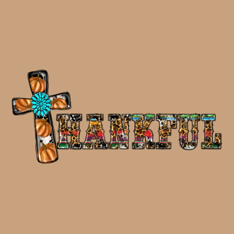 Thankful Pumpkin Cross Vintage Tee by RanaPortraitStore | Teevron