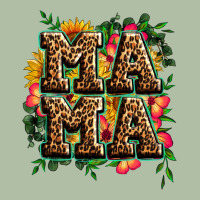 Floral Leopard Mama Urban Heavy Tee | Teevron