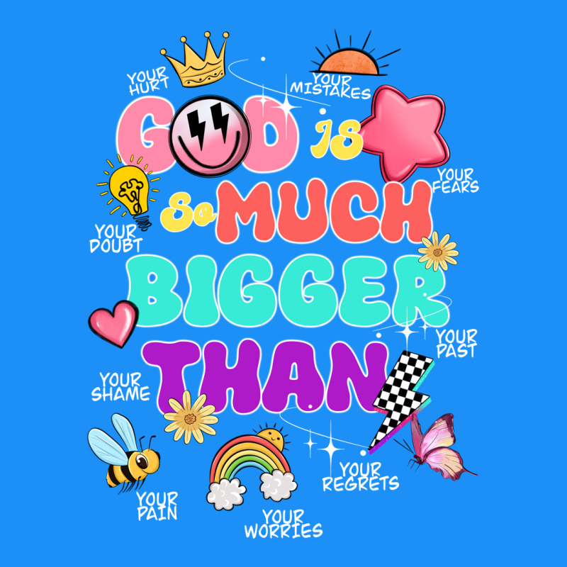 God Is Bigger Design Classic Tee by JahusDesignShop | Teevron