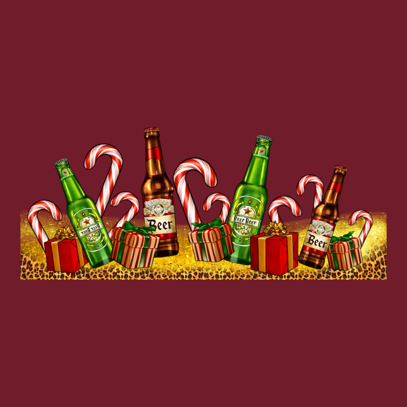 Beer Bottles For Christmas Zipper Hoodie by AdoDesignShop | Teevron