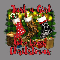 Just A Girl Who Loves Christmas Vintage Tee | Teevron