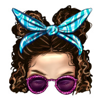 Messy Bun Mom And Pink Leopard Sunglasses | Teevron
