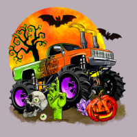 Halloween Monster Truck Vintage Tee | Teevron