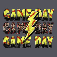 Game Day Game Day Softball Lightning Bolt Vintage Hoodie | Teevron