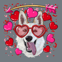 Valentine's Day  White Shepherd Heavyweight Sweatshirt | Teevron