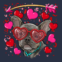 Valentine's Day French Bulldog Puppy Heavyweight Sweatshirt | Teevron