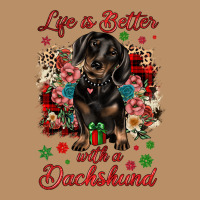 Christmas Life Is Better With A Dachshund Vintage Hoodie | Teevron