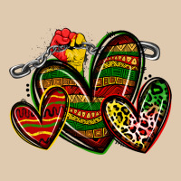 Juneteenth Hearts Heavyweight Sweatshirt | Teevron