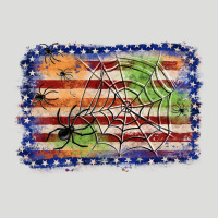 American Flag Halloween Background Zipper Hoodie | Teevron
