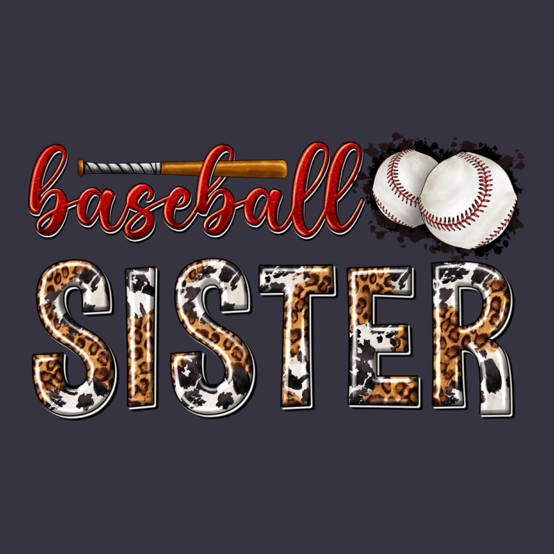 Baseball Sister With Leopard Vintage Hoodie by texasbilliewilder | Teevron