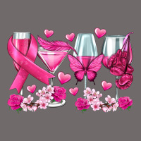 Breast Cancer Wine Glasses Urban Heavy Tee | Teevron