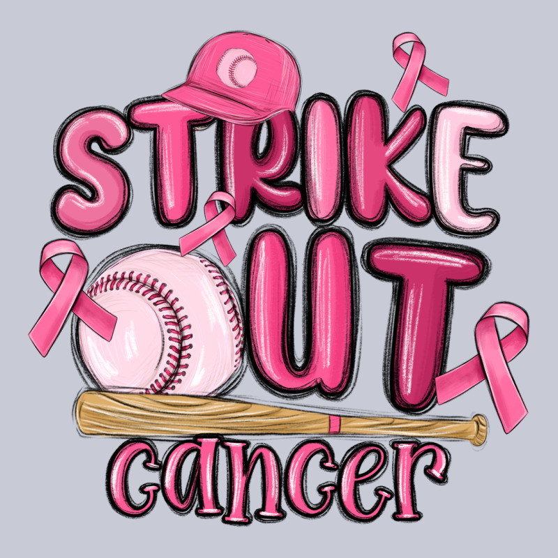 Strike Out Cancer Baseball Heavyweight Hoodie by MaliasSmallBusiness | Teevron