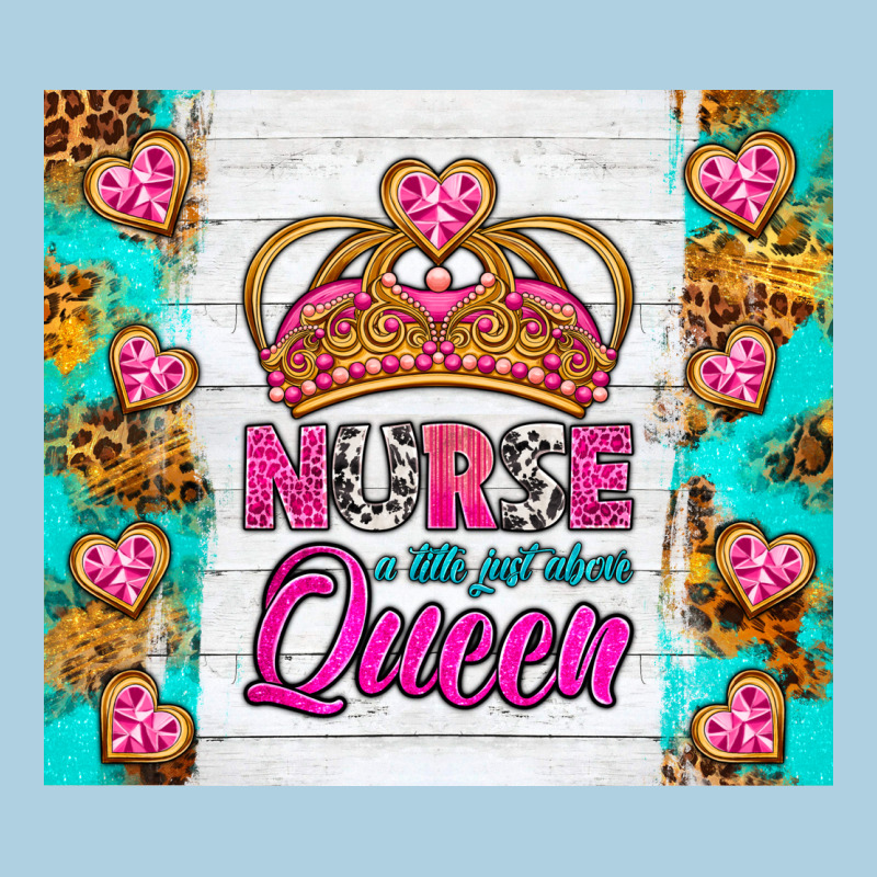 Nurse A Title Just Above Queen Tumbler Premium Hoodie by BundleAndBundleShop | Teevron