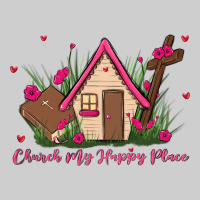 Church Is My Happy Place Premium Sweatshirt | Teevron