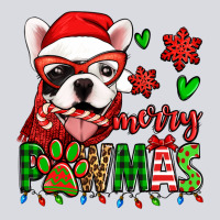 Merry Pawmas Christmas French Bulldog Zipper Hoodie | Teevron