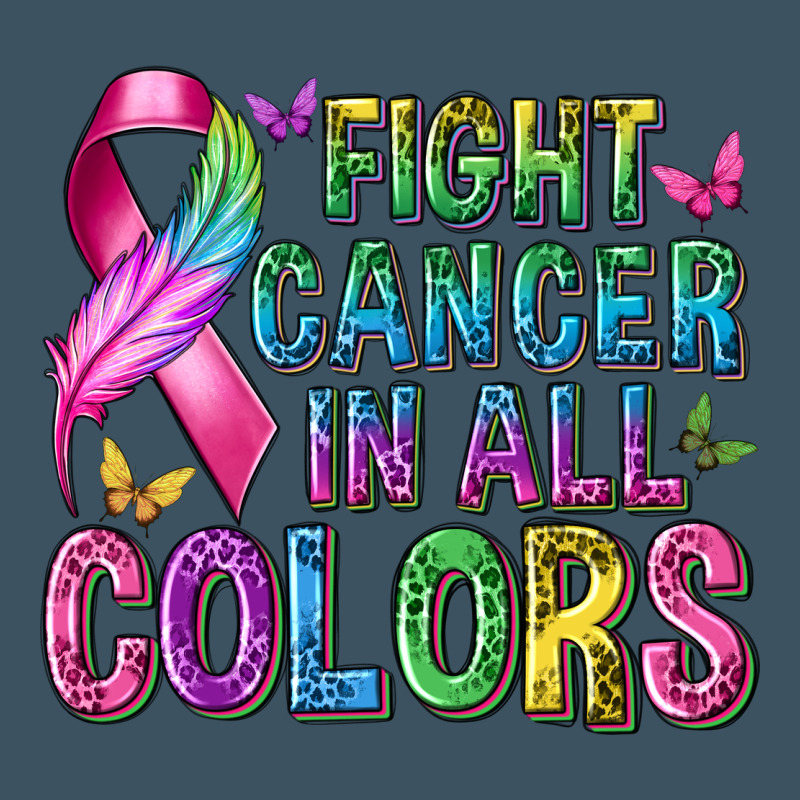Fight Cancer In All Colors Urban Heavy Tee by texasbilliewilder | Teevron