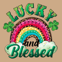 Lucky And Blessed Rainbow Vintage Hoodie | Teevron