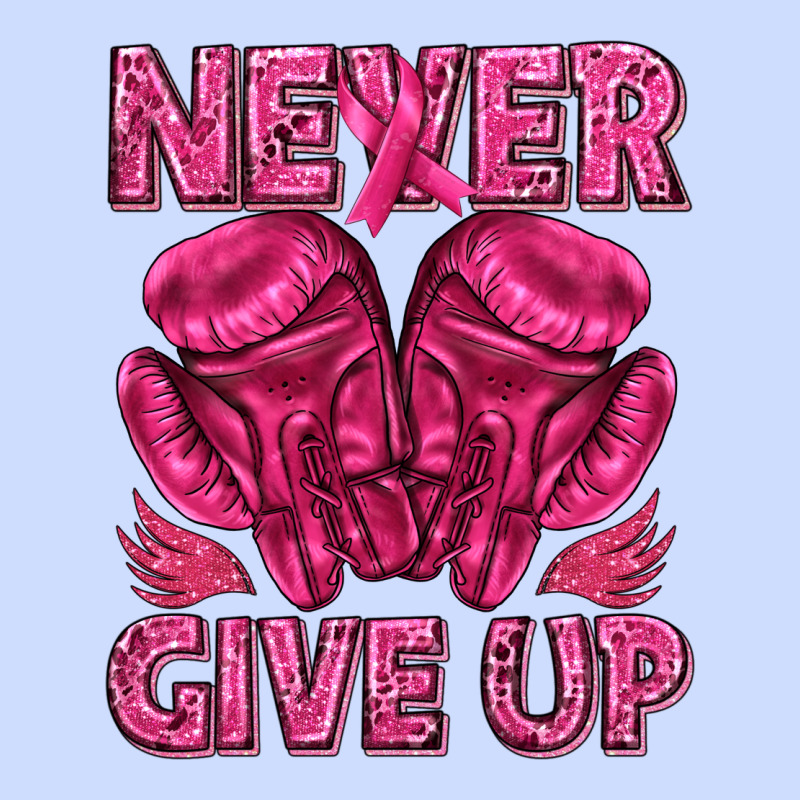 Never Give Up Cancer Urban Heavy Tee by texasbilliewilder | Teevron