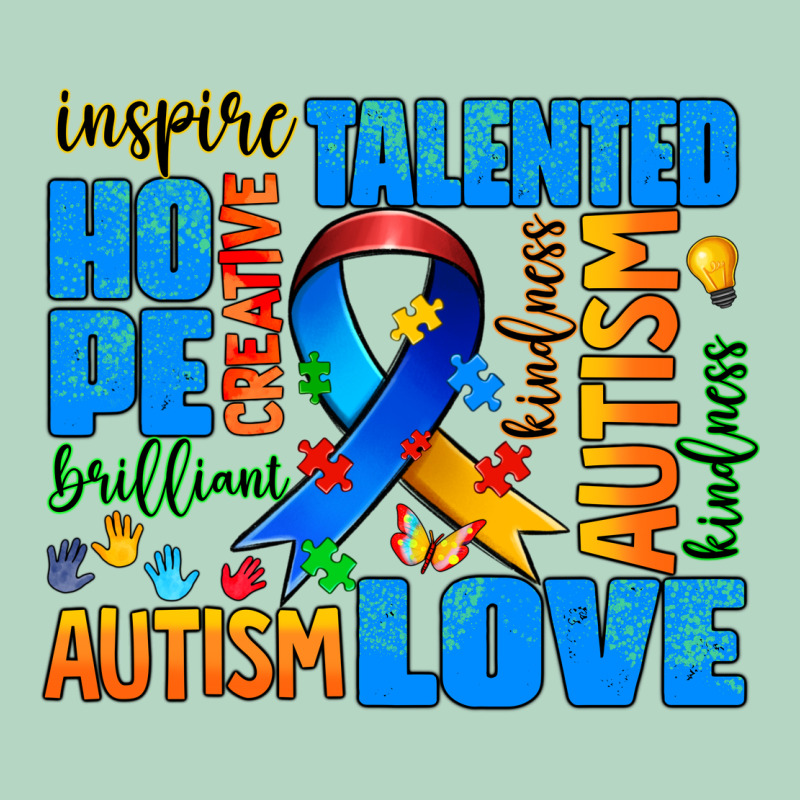 Autism  Words Classic Tee by AdoDesignShop | Teevron
