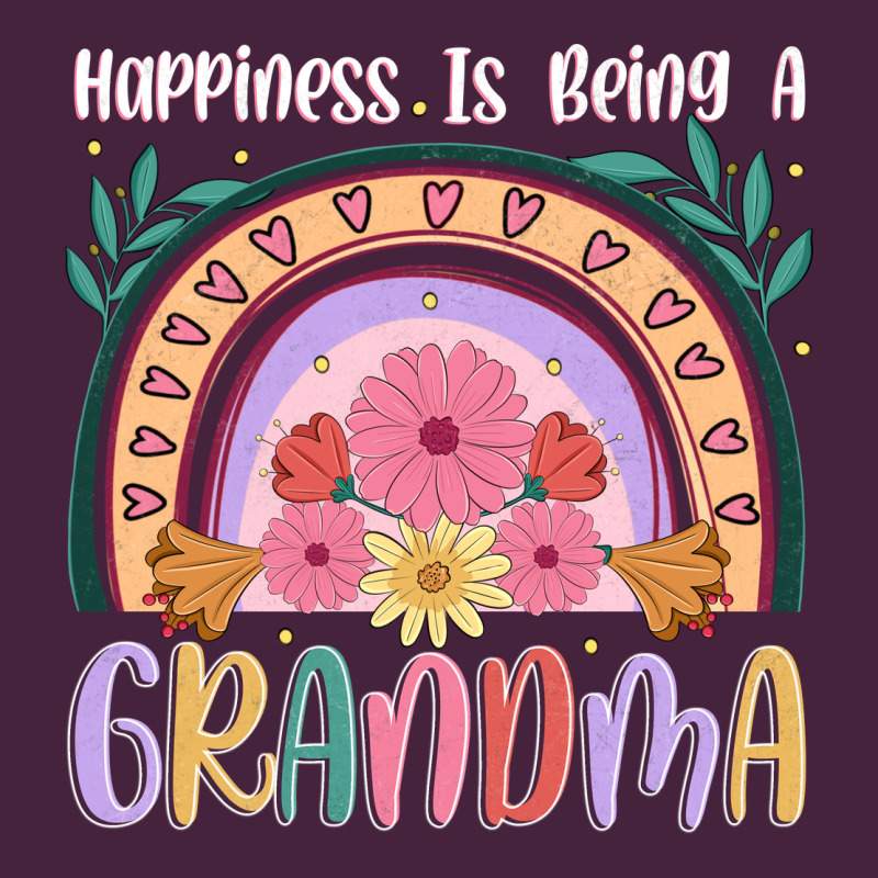 Happiness Is Being A Grandma Long Sleeve Tee by JahusDesignShop | Teevron