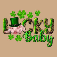 Lucky Baby With Pig Vintage Hoodie | Teevron
