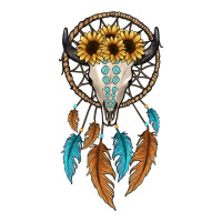 dreamer catcher bull skull | Teevron