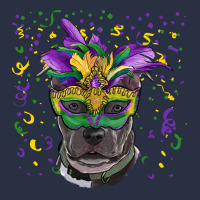 Mardi Gras  Mask Pitbull Heavyweight Sweatshirt | Teevron