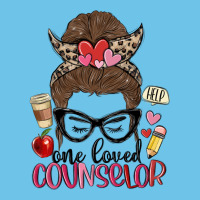 Messy Bun One Loved Counselor Premium Sweatshirt | Teevron