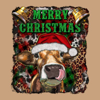 Merry Christmas Heifer With Cowbells Vintage Tee | Teevron