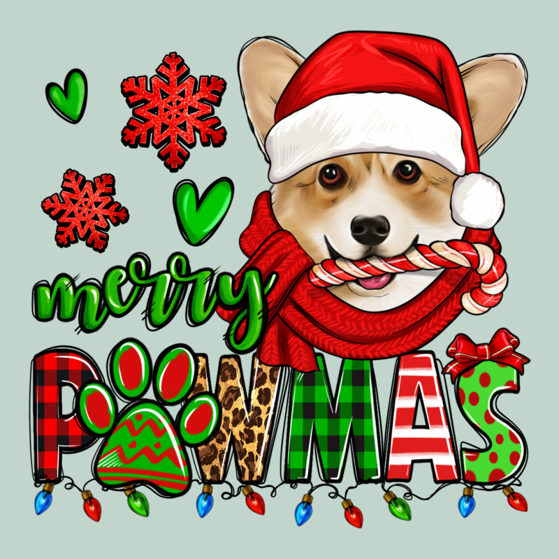 Merry Pawmas Christmas Corgi Zipper Hoodie by Jasminsmagicworld | Teevron