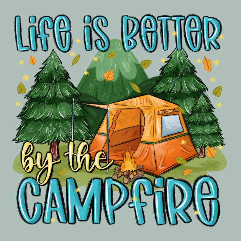 Life Is Better By The Camp Fire Heavyweight Hoodie by MaliasSmallBusiness | Teevron