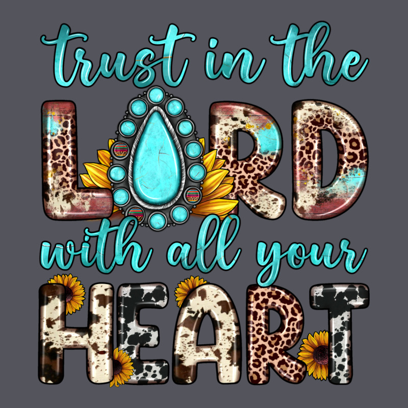 Trust In The Lord With All Your Heart Vintage Hoodie by JahusDesignShop | Teevron